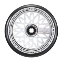 Blunt - diamond 120mm hollow core chrome black scooter wheel